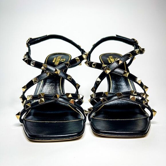 🍋 Valentino Garavani • NWB Rockstud Stiletto Heel Sandal Size EU 41 - Picture 10 of 13